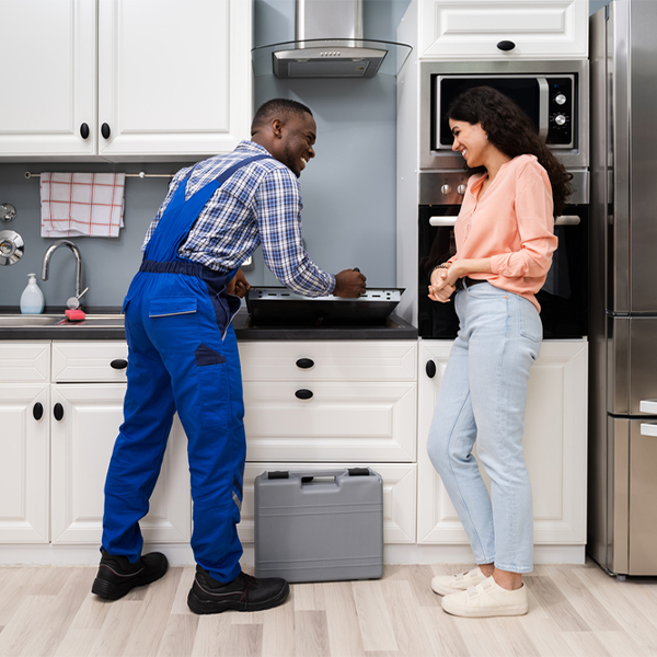 what kind of warranty do you offer on your cooktop repair services in Oklaunion